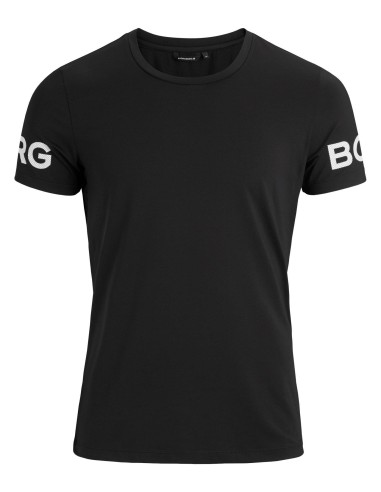 CAMISETA MANGA LARGA BORG LIGHT NEGRO