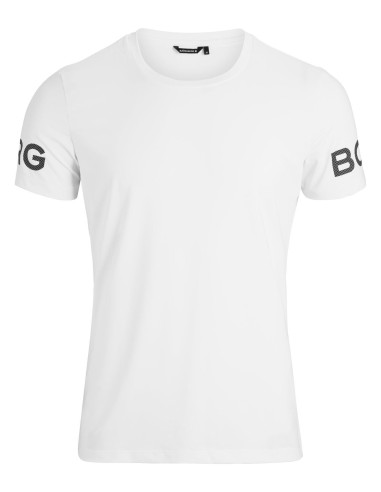 CAMISETA MANGA CORTA BORGOÑA BLANCO