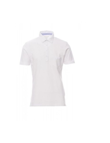 POLO MANGA CORTA PRESTIGE 100% ALG. BLANCO