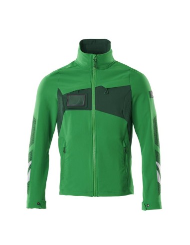 CHAQUETA ULTIMATE STRETCH 88% POLIESTER 12% ELASTOLEFINA VERDE HIERBA Y VERDE