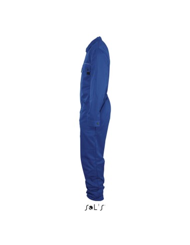 BUZO DE TRABAJO CON CREMALLERA SOLSTICE PRO 35% ALG. 65% POLIESTER AZUL