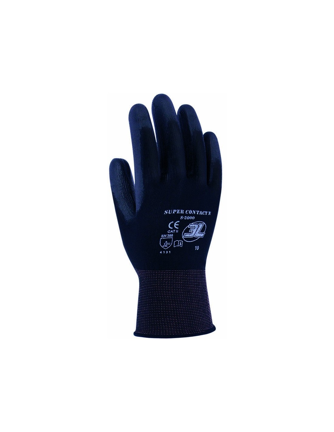 Nuevos guantes de nylon para construcción, mecánica, carpintería o